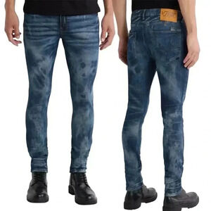 NWT PRPS Cayenne Super Skinny Fit Mens Stretch Jeans Water Acid Wash Size 44x34